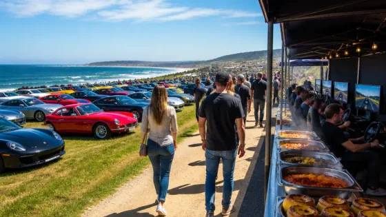 Santos Beach Auto Extremo returns to Mossel Bay with supercars, classics and Portuguese food