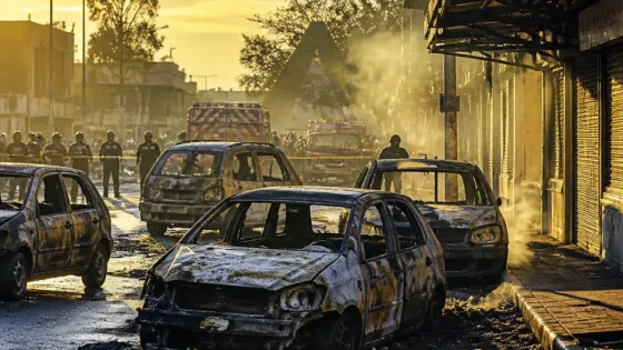 Soweto unrest: cars torched in Orlando West after protest over asylum directive