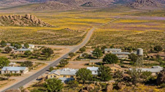 Springbok framed as chief town of arid Namaqualand band