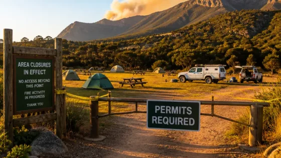 White River Campground permits restored as Grand Park 2 Fire continues to burn