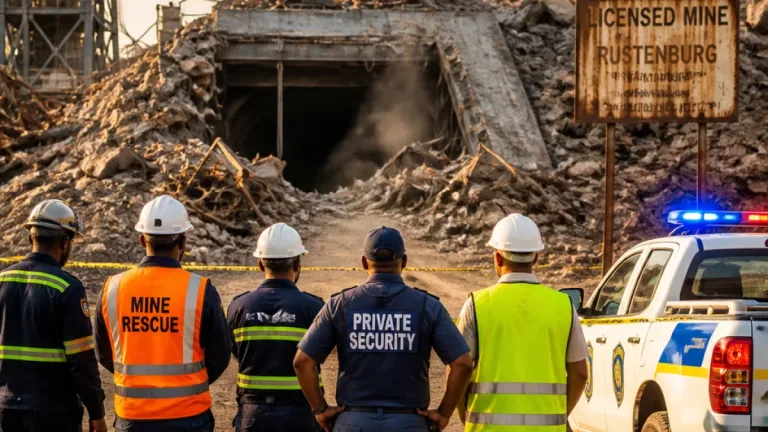14 dead, eight injured after collapse at Rustenburg mine; police continue to scour unstable rubble
