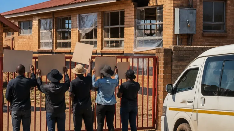 ActionSA demands results after Mokgosi reshuffle, points to unsafe schools and transport gaps