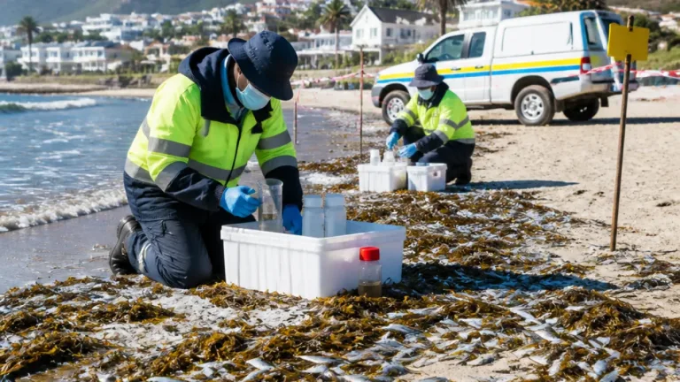 Authorities probe marine biotoxins after sardine deaths along Western Cape coast