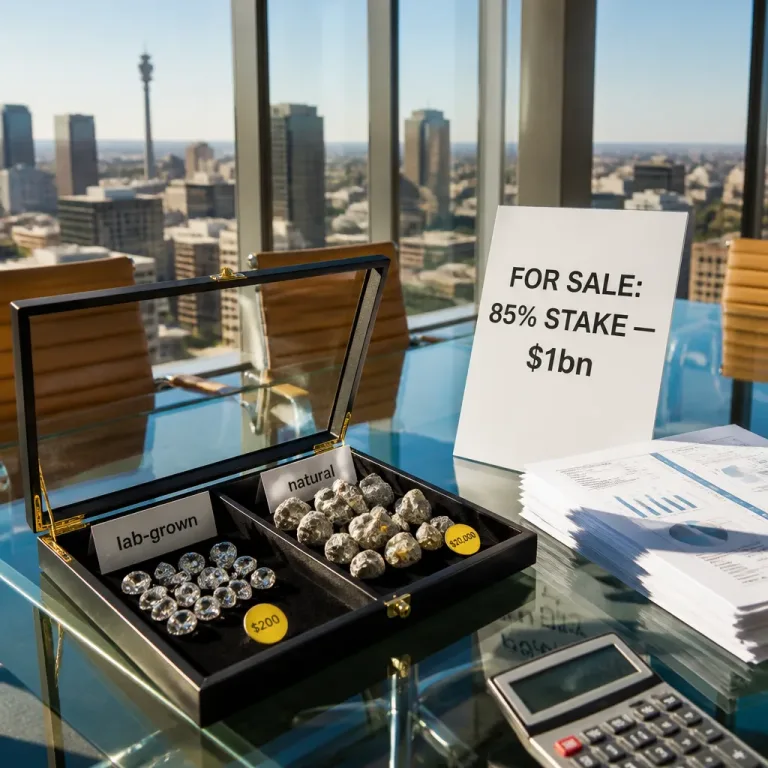 Lab-grown diamonds upend market as Anglo seeks to sell De Beers for $1bn