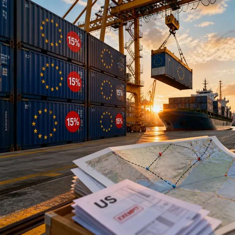 New US tariffs have added volatility to exporters’ figures, firms say