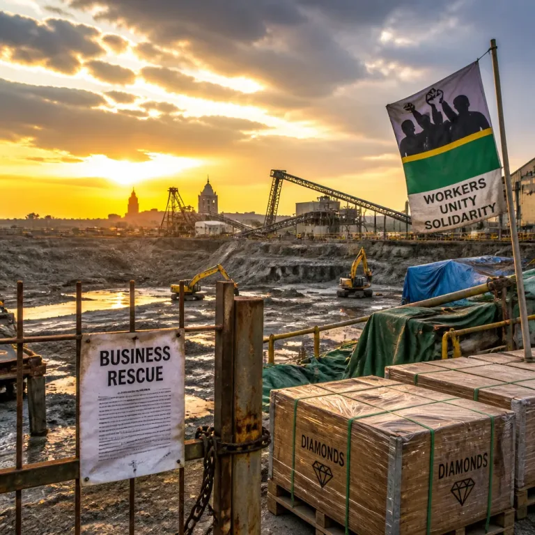 Court places Ekapa diamond mine in business rescue, offering route to save about half of 1,030 jobs