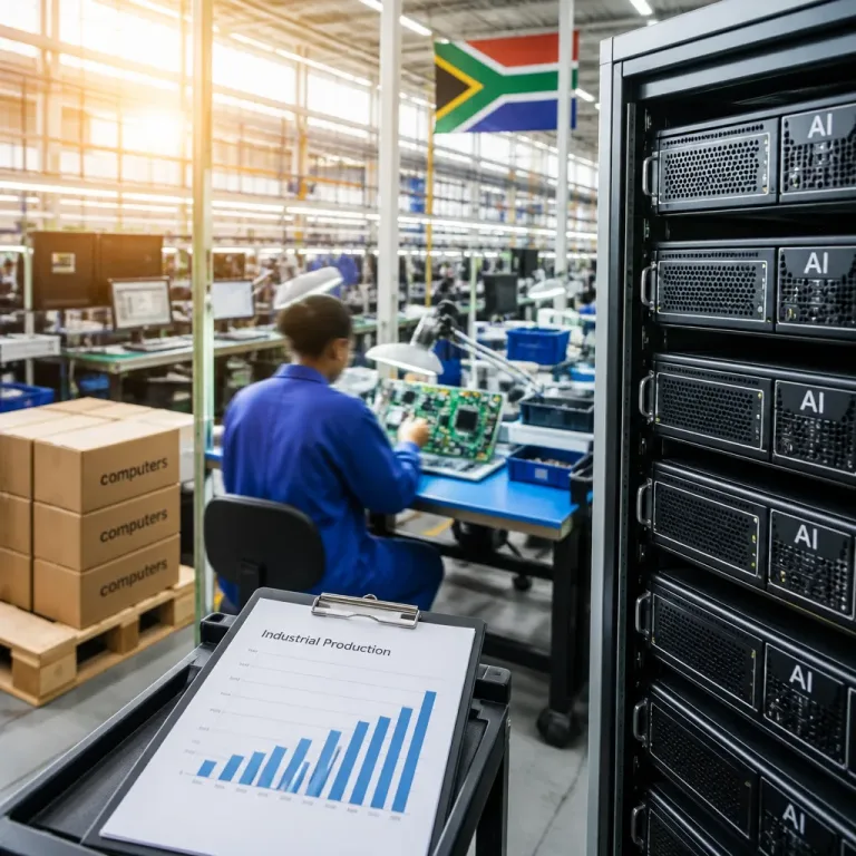 US manufacturing edges up as AI-related electronics lead growth, Fed data shows