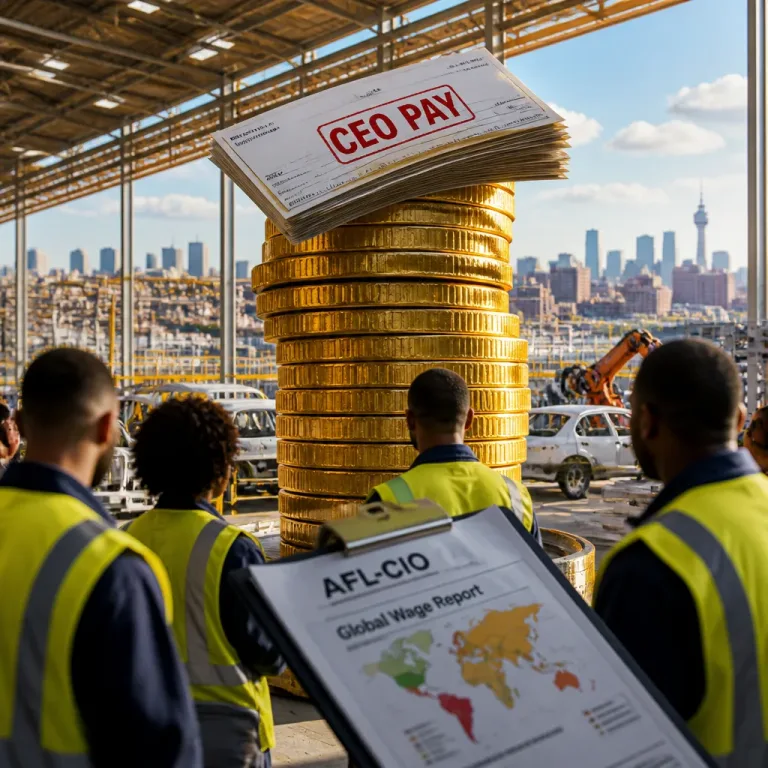 AFL-CIO report: Elon Musk’s 2025 pay dwarfed typical worker incomes, highlighting global pay gap