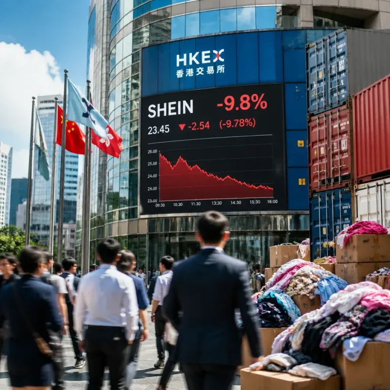 Shein’s Hong Kong debut falls nearly 10% as investors weigh sustainability and competition