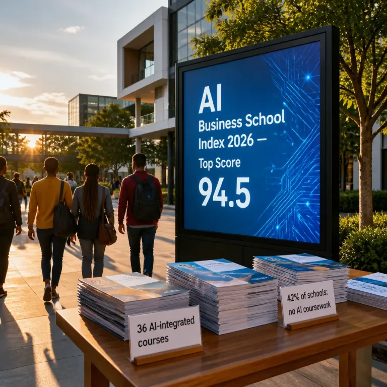 Stanford tops new AI-readiness index as 42% of leading business schools require no AI coursework