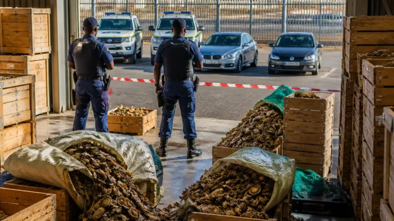 Cape Town police seize 9 439 dried abalone in Brackenfell, two arrested
