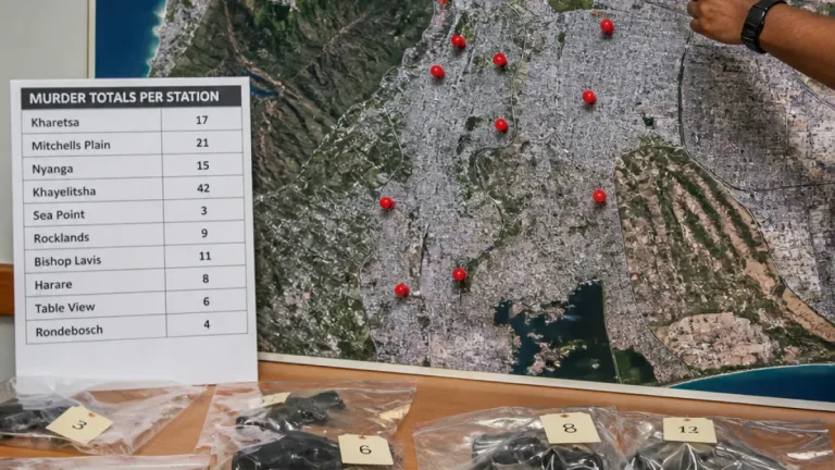 Cape Town precincts dominate national murder and serious-crime hotspot list