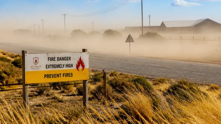 Cold conditions, damaging winds and extreme fire danger for parts of the Northern Cape