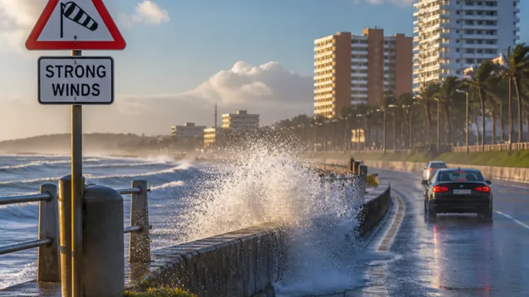 Cold front brings rain and gusty winds to Eastern Cape this weekend