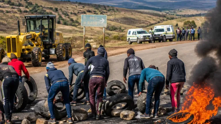 Community protests close R61 and R408 as service delivery anger spreads in Eastern Cape