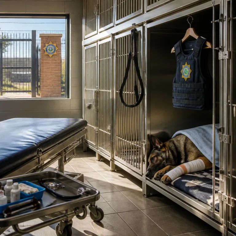 Acting SAPS commissioner orders probe after K9 Sky injured at police facility
