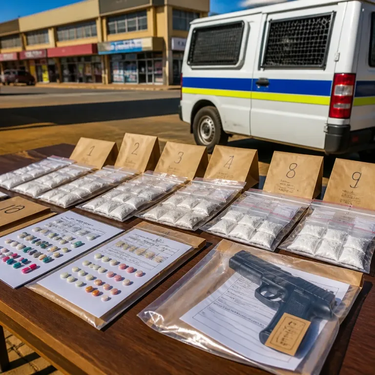 Two arrested in Nquthu after police seize drugs, unlicensed firearm