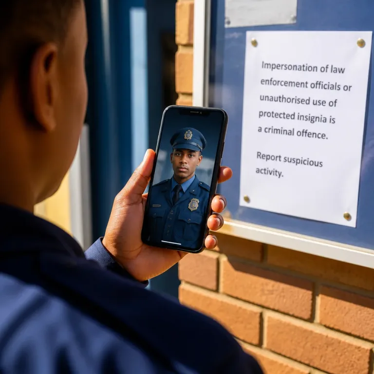 SAPS warns public over AI images posing as police, cites criminal offence and badge protection
