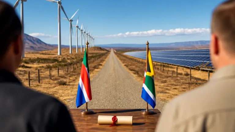 Eastern and Northern Cape sign MoU to coordinate Koruson cross‑border renewable project