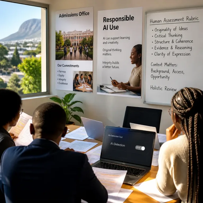 South African academics move away from automated AI‑detection, prioritise human judgment in admissions