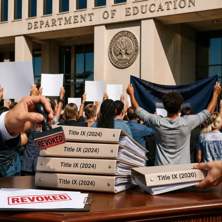 US Department of Education rescinds Biden-era Title IX rule, revives 2020 framework