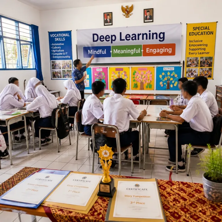 Indonesia adopts 'Deep Learning' pupil-centred approach to reshape classroom practice