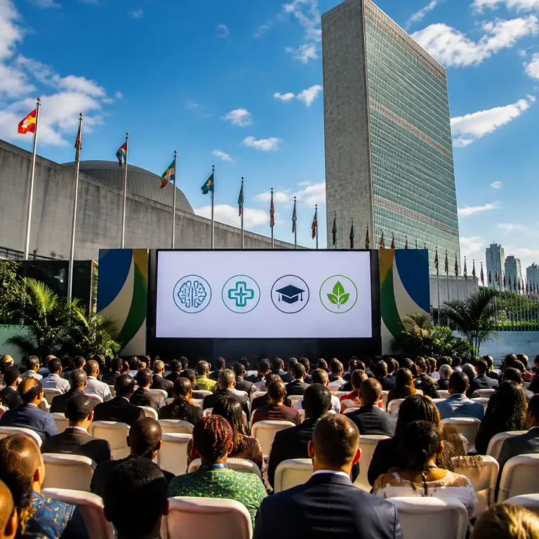 Global leaders convene in New York to debate AI, healthcare and the future of higher education
