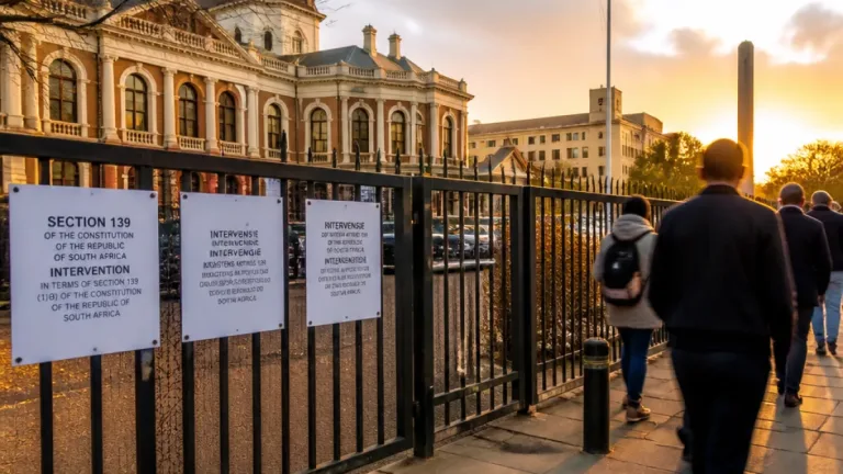Eight Free State municipalities among 38 nationally classed as distressed, minister says