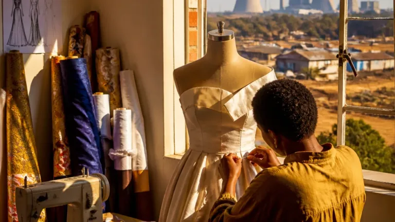 eMalahleni designer Nkosi readies couture project to make high fashion local