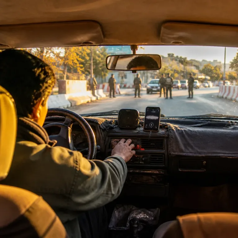 Taxi drivers in Kabul quietly defy Taliban music ban, turning sound into subtle protest