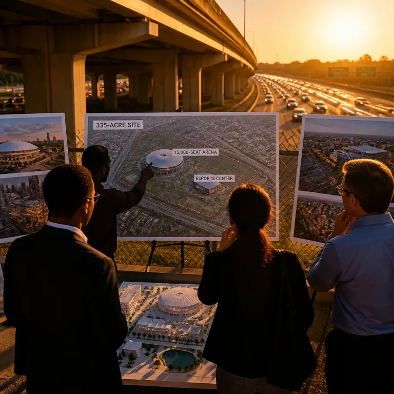Plans unveiled for 335-acre arts and entertainment district with 15,000-seat arena in Gardner