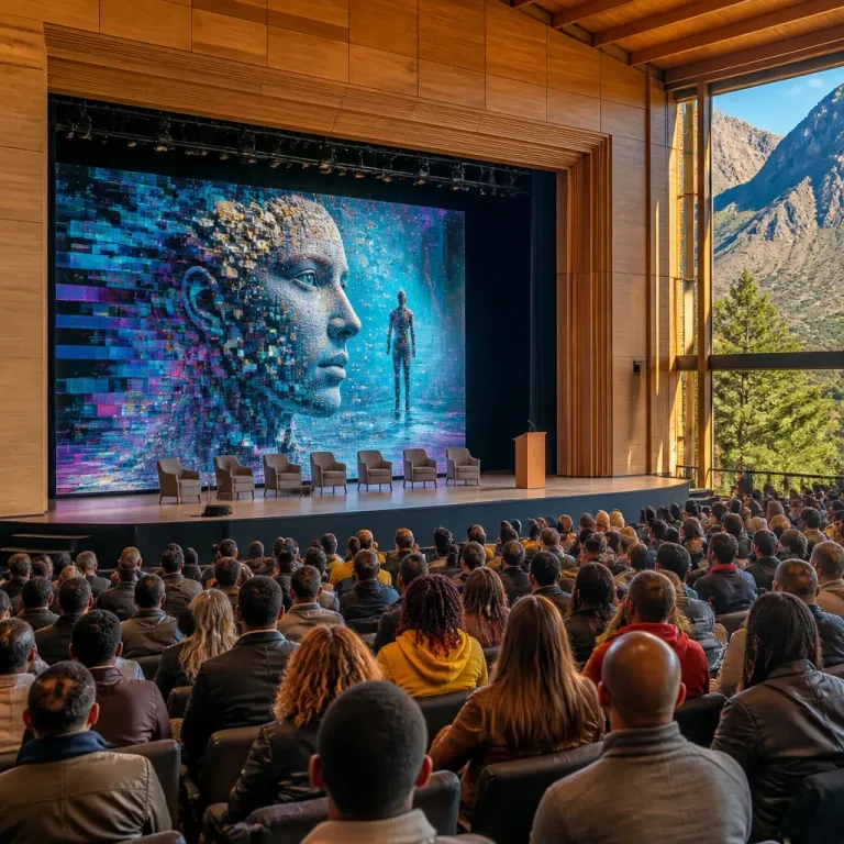 Telluride festival confronts AI fears with hard-edged programming and Bill Gates panel