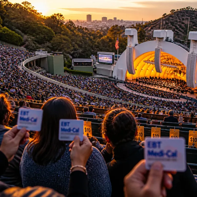 L.A. Phil to sell Hollywood Bowl seats for $10 to Medi‑Cal and EBT cardholders