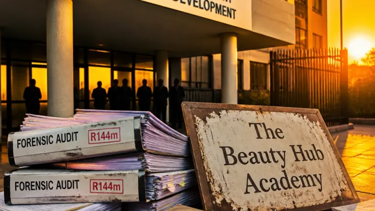 Forensic audit finds R144m paid to beauty school; disciplinary probes still unfinished