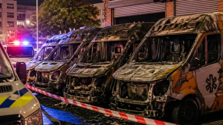 Four admit setting alight Jewish community ambulances in north-west London arson