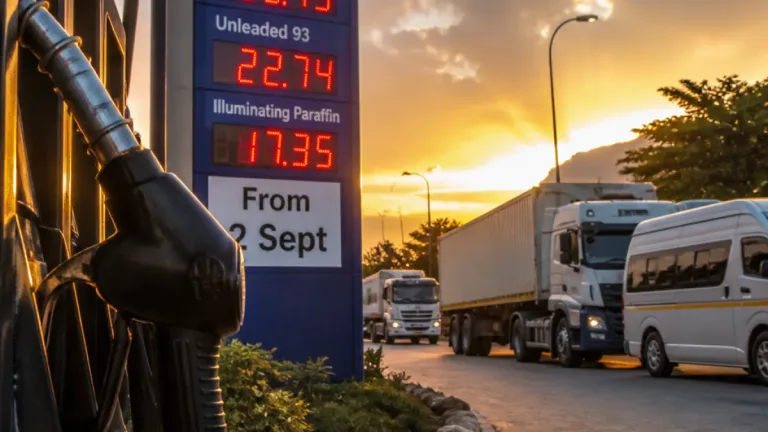 Fuel prices to jump from 2 September; diesel rises by up to R3.15/litre