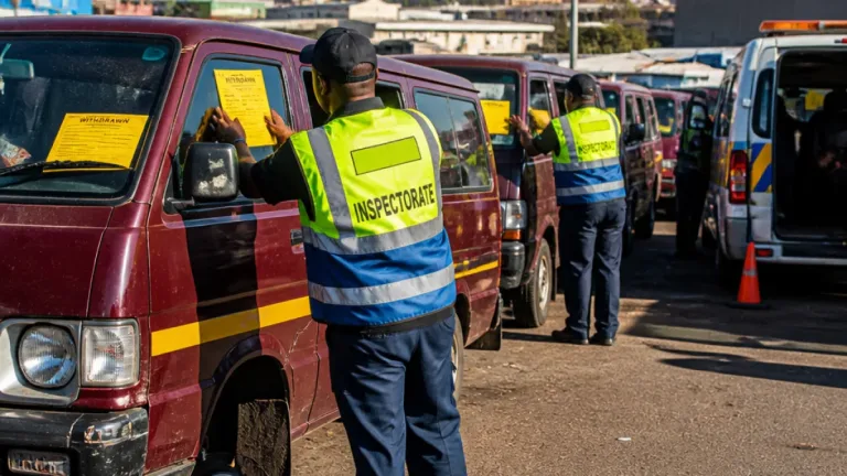 Gauteng inspectors withdraw 17 unroadworthy taxis, find 103 drivers without licences