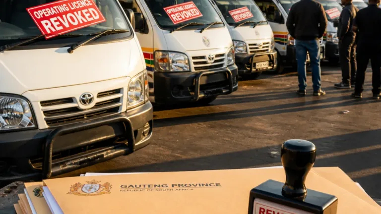 Gauteng MEC pledges licence revocations as province moves against taxi criminality