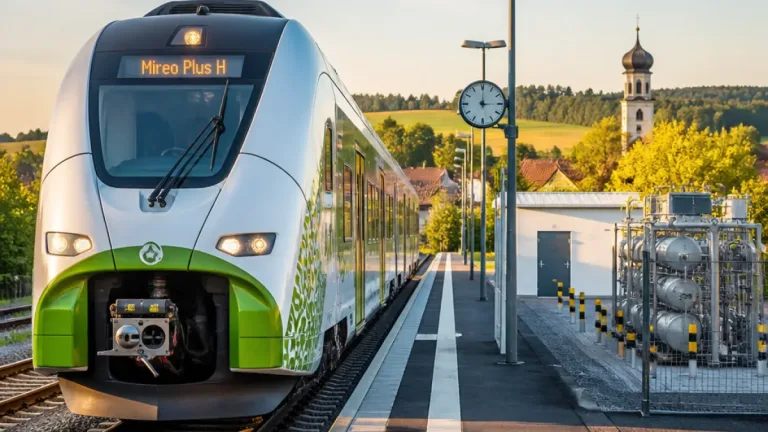 Germany launches hydrogen-powered Mireo Plus H trains for regular regional service