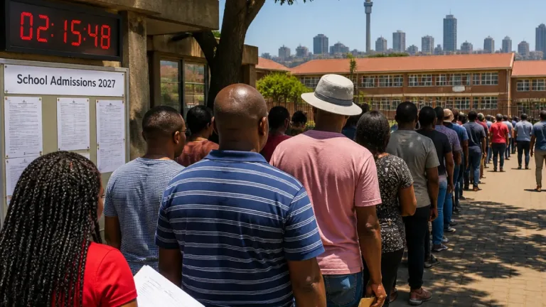 Half‑million Gauteng families face long wait for school placements as admissions window closes