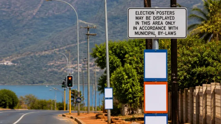 Hartbeespoort parties urged to check rules before putting up election posters