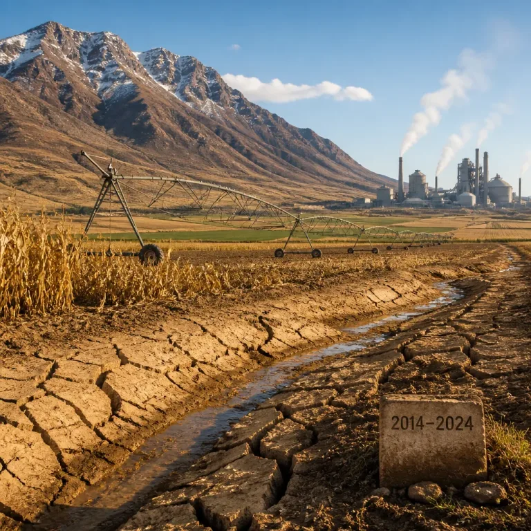 Study links major fossil fuel producers to half of climate-driven water losses in Western US