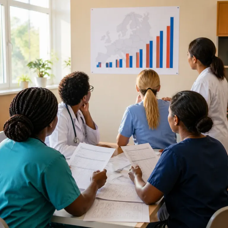 WHO finds large gender pay gap in health workforce across Europe, with widening gaps at senior levels