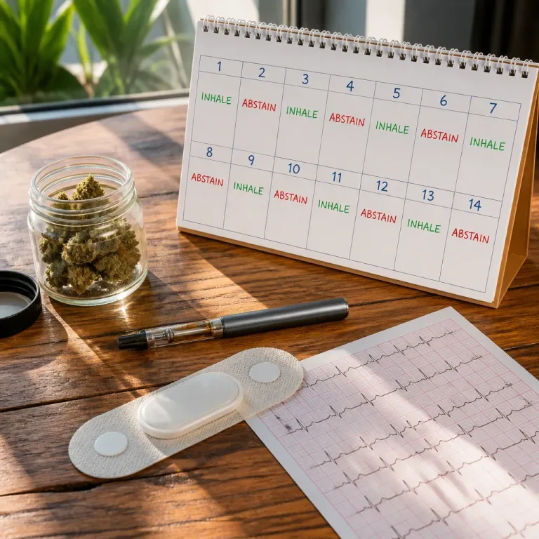 Study finds fewer premature heartbeats on days habitual cannabis users inhale cannabis