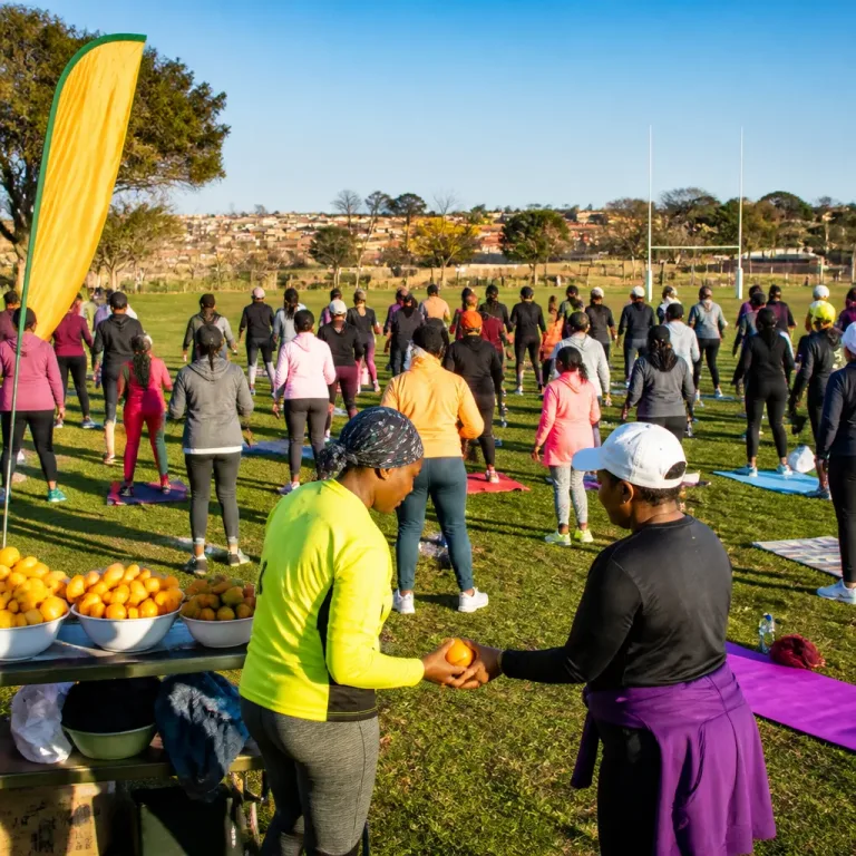 Community-led 'Alex Step and Share' event promotes movement and mental health in Alexandra