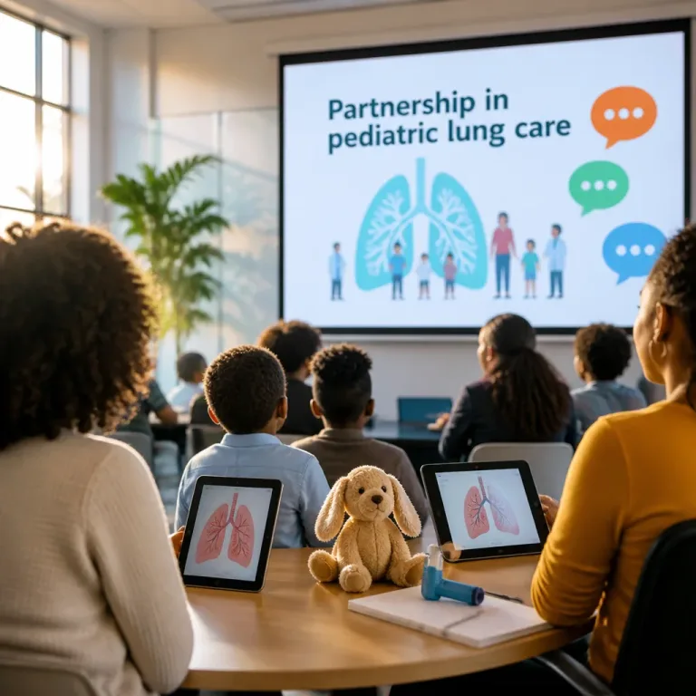 Children, young people and caregivers must be active partners in lung care and research, webinar finds