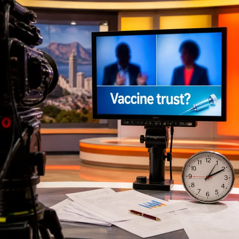 Heated interview highlights crisis of public trust in health guidance and vaccines