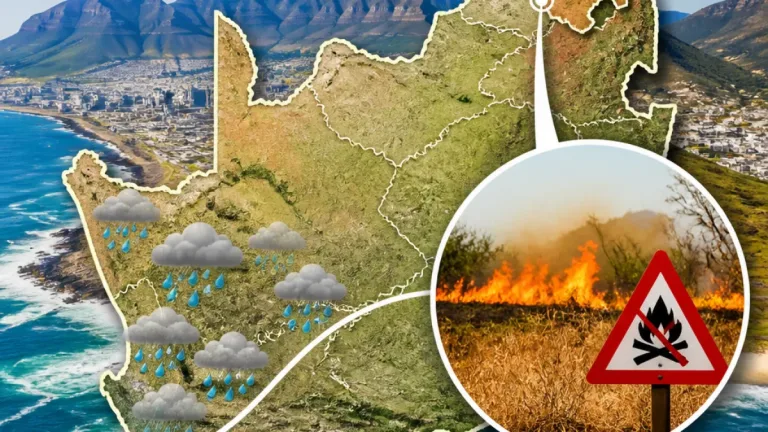 Heritage Day: isolated showers for WC while Limpopo faces extremely high fire danger