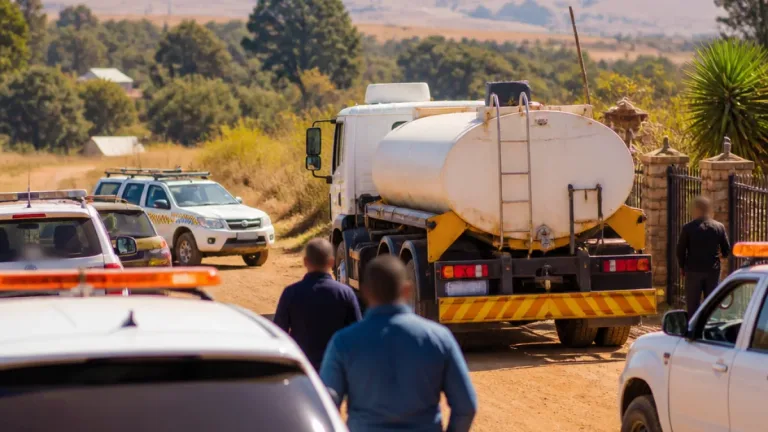 Hijacked municipal water tanker from Bethal recovered about 400 km away near Nelspruit