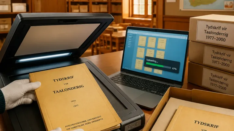 Historic language teaching journal from 1977–2000 being digitised to widen access